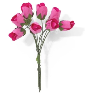 paberlill tulp roosa