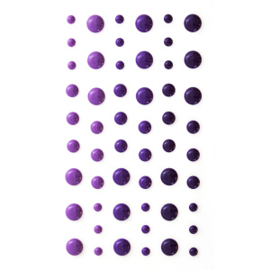 Emailkleebis matt pinnaga violetne 54tk