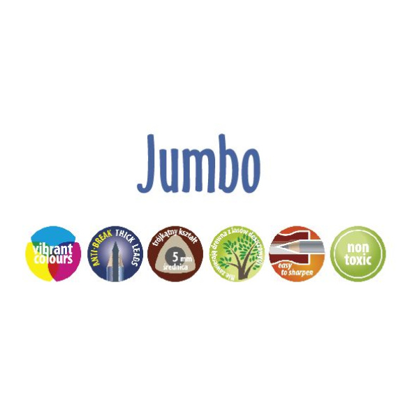 Värvipliiatsid Jumbo 12tk - Image 4