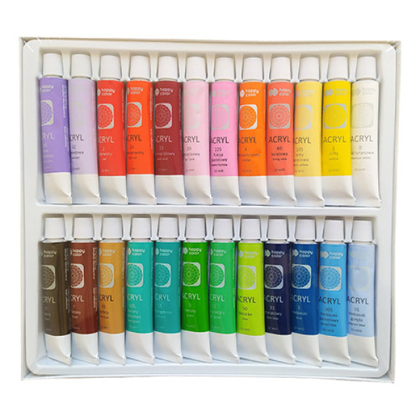 Akrüülvärvide komplekt 24x12ml - Image 2