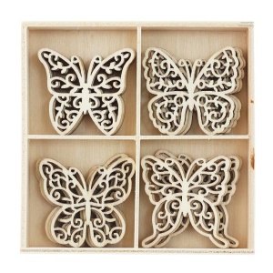 Puidust ornamendid Liblikad