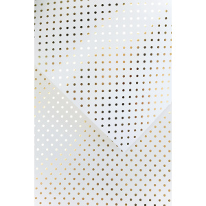 Dekoratiivpaber Metallic Dots Gold