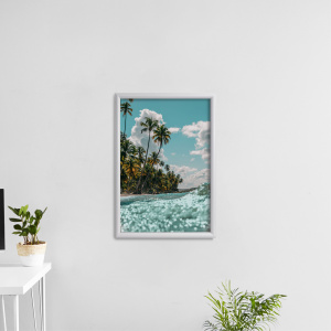 Postriraam Snap Frame VALGE