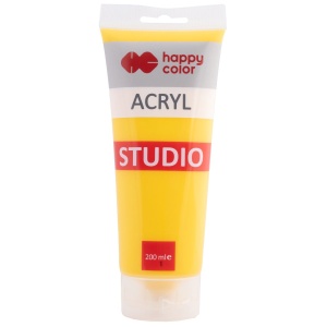 akrüülvärv kollane 200ml