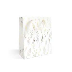 Kinkekott White Gold Meadow M - 25x10x20cm