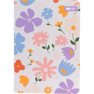 Märkmik BLOOM Pastel - A6, ruuduline, 32lk