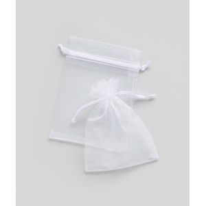 valge organza kott