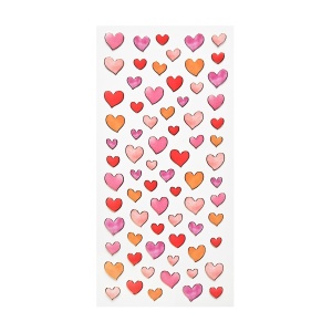 südamekujulised kleebised