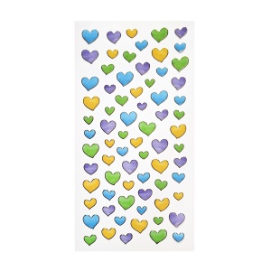 südamekujulised kleebised