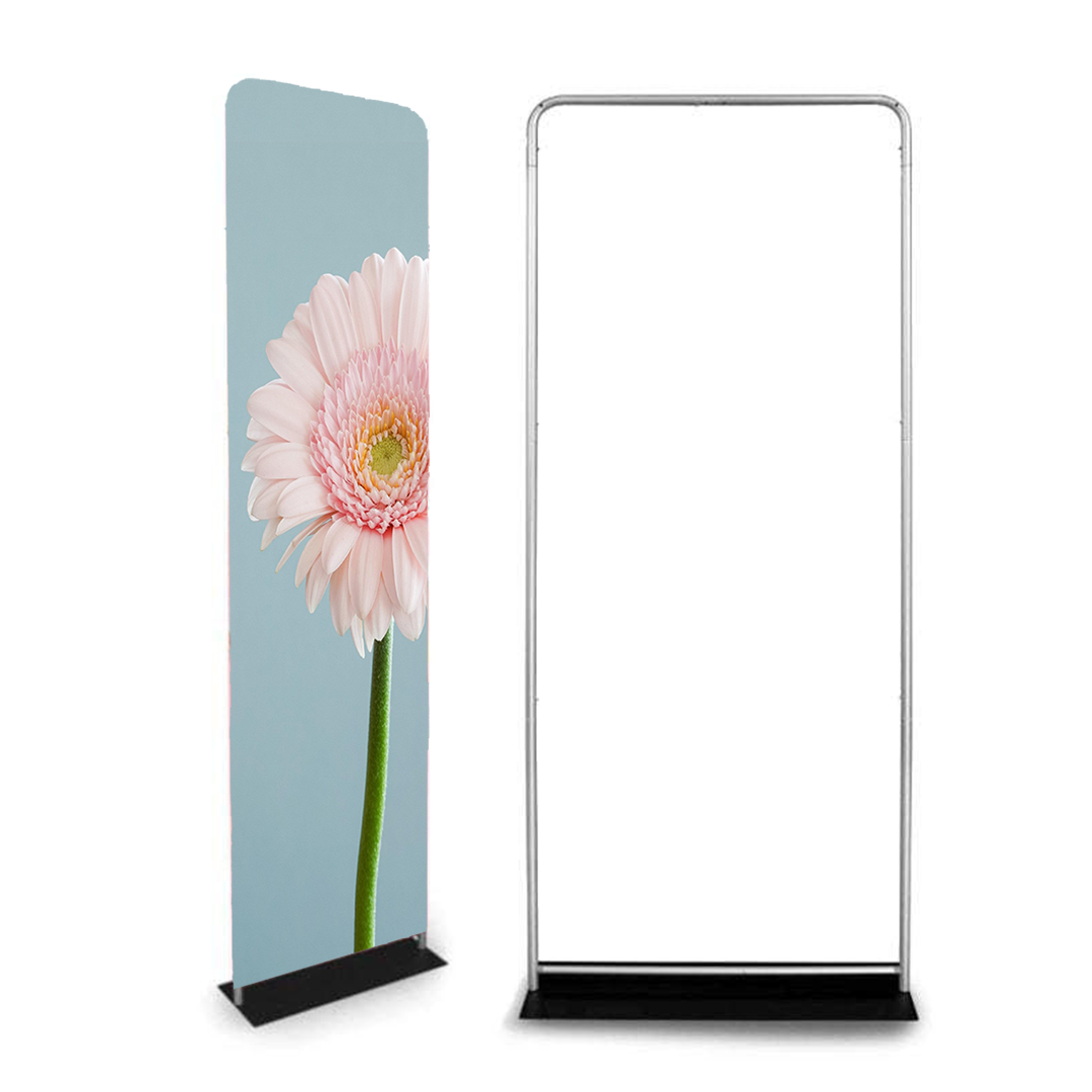 Tekstiilkattega reklaamstend TUBE WALL EXPO - 90x230cm reklaamstend trükiga