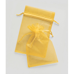 kuldne organza kott