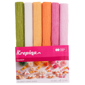 krepp-paber 25x100cm