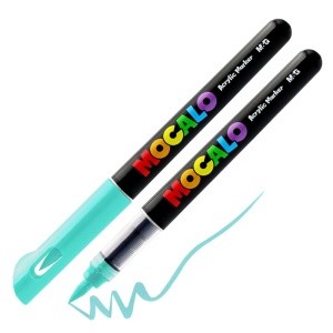 Mocalo akrüülmarker pintsliga järve roheline