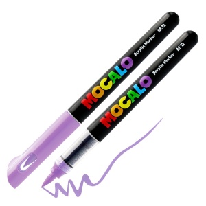 Mocalo akrüülmarker pintsliga lavender